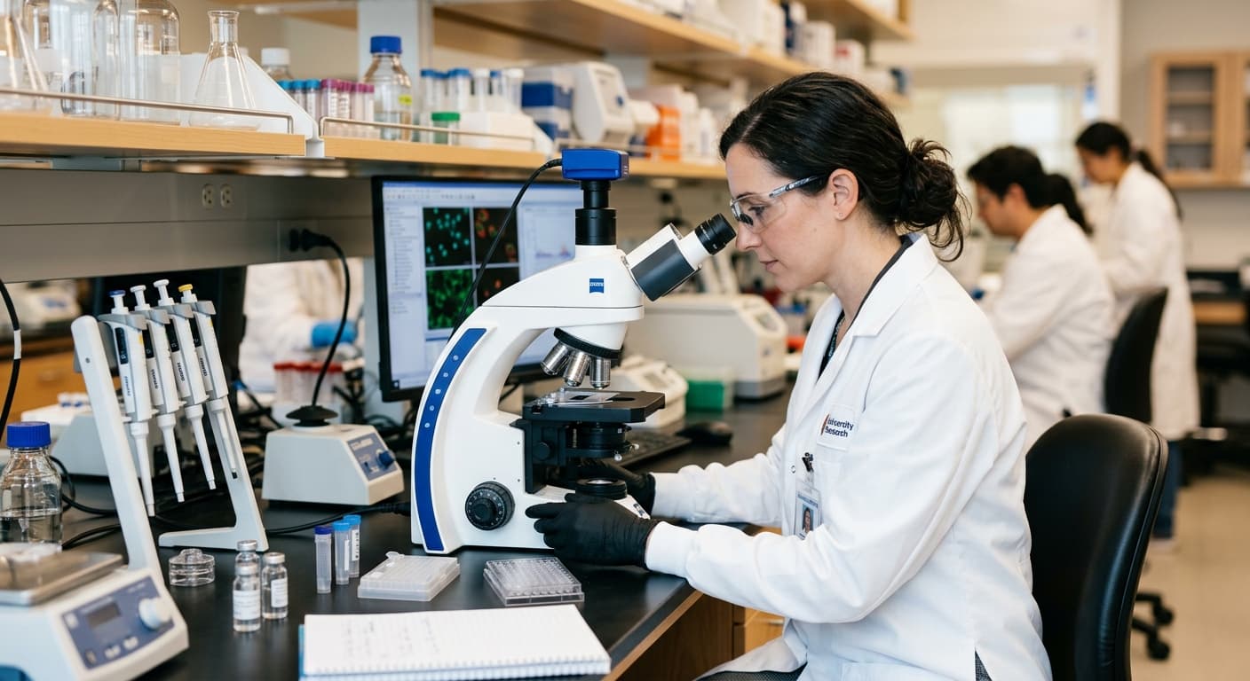 Scientist in a